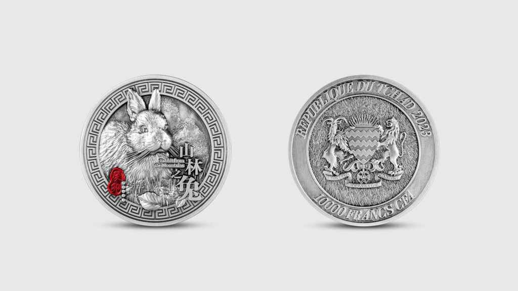 Rabbit from the Mountains 2 oz Silver Coin – Precious Metal Collectors