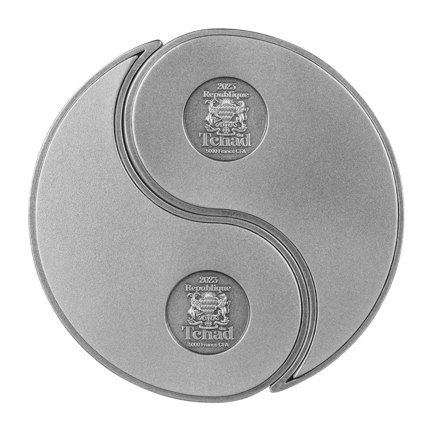 Yin Yang Dragon & Phoenix 1 oz x 2 Silver Coin – Precious Metal 